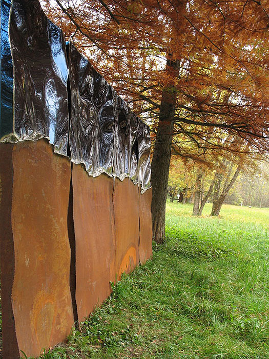 outdoor wall art | garden sculpture